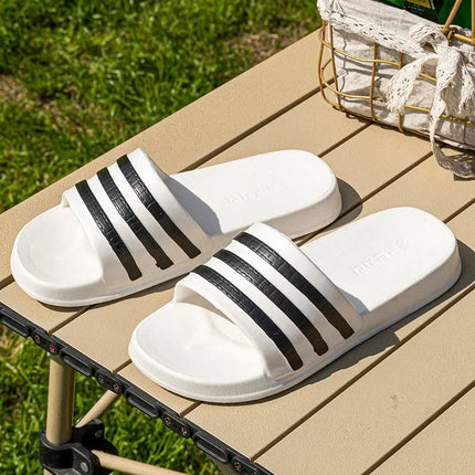 Unisex EVA Flat Slippers Lightweight Comfort For Beach Home by zapcart
