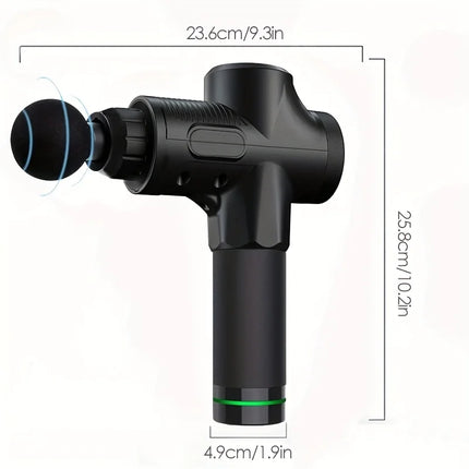 YOSYO 30 Level Massage Gun for Deep Neck Muscle Relaxation by zapcart