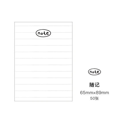 Choice Memo Pad Kawaii Study Plan To Do List for Students by zapcart