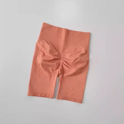 Women Yoga Shorts High Waist Tummy Control Quick Dry by zapcart