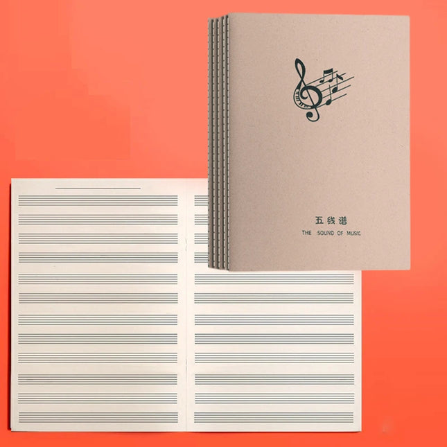 Piano Keyboard Notebook Choice Students Journal Sketchbook by zapcart