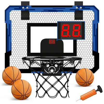Kids Wall Mounted Mini Basketball Hoop Indoor Training by zapcart