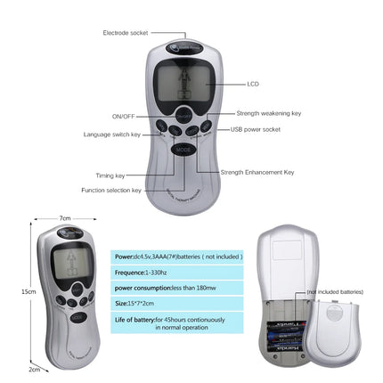 Salorie Portable TENS EMS Unit For Home Pain Relief by zapcart