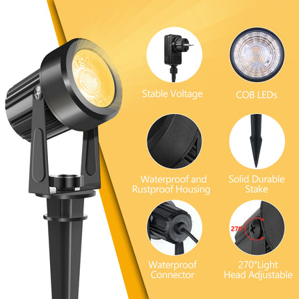 Tsunrise Low Voltage Landscape Lighting Garden Paths by zapcart