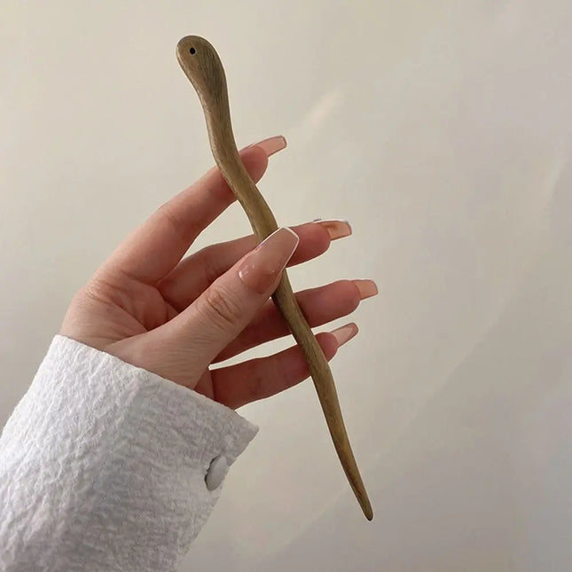 Elegant Wood Hair Stick For Women Vintage Hanfu Cheongsam by zapcart