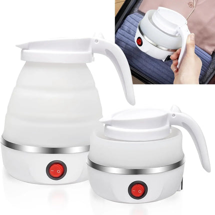 Foldable Travel Kettle 600ml Collapsible Auto Shut Off by zapcart