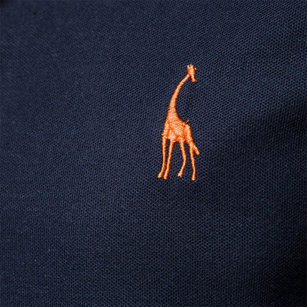AIOPESON Embroidered Polo Shirt For Men Slim Fit Premium by zapcart