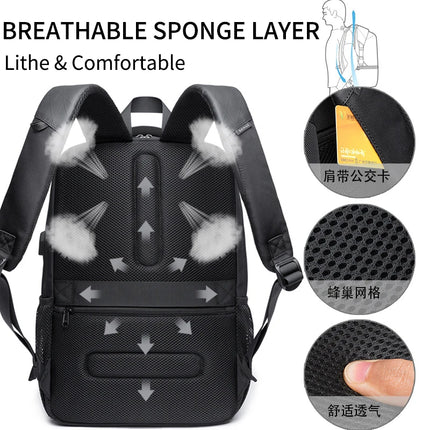 Bange Men's Designer Laptop Backpack Large Capacity by zapcart