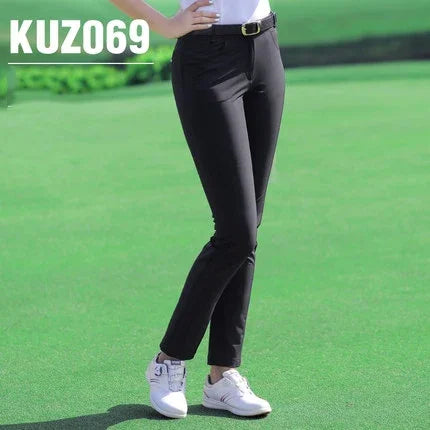 PGM Women Golf Trousers Slim Quick Dry Breathable Pants by zapcart