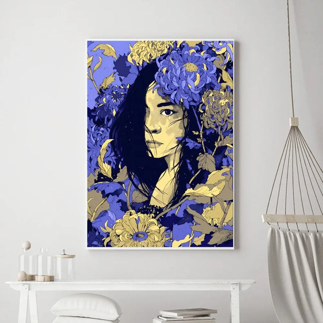 Mitski Be The Cowboy Nobody Lush Poster Prints Poster Wall Painting Bedroom Living Room Wall Bar Restaurant Sticker Small by zapcart