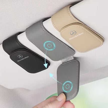 Mercedes Benz Eyeglass Holder Clip Secure Sunglasses Drivers by zapcart
