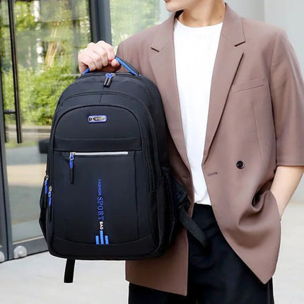 CN Hebei Ladies Nylon Backpack Large Capacity Travel Bag by zapcart