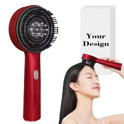 PAQIN Electric Massage Comb Red Light Laser For Scalp Care by zapcart