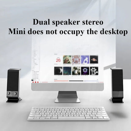 ZJMZYMC V-112 Desktop USB Bluetooth Mini Speaker Subwoofer by zapcart