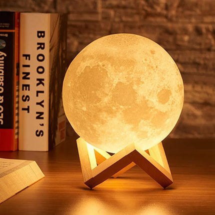 Pzsunly Book Light Moon Night LED Galaxy Lamp for Kids