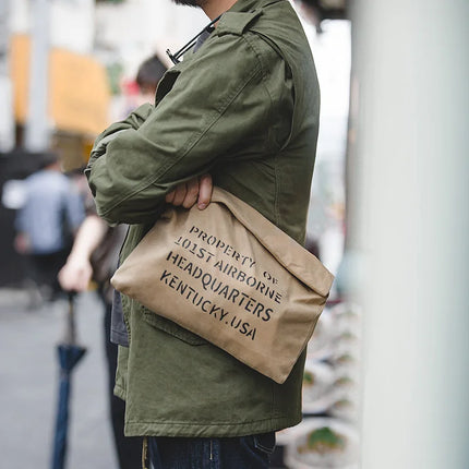 MADENCN M65 Field Jacket For Men Green Vintage Windbreaker by zapcart