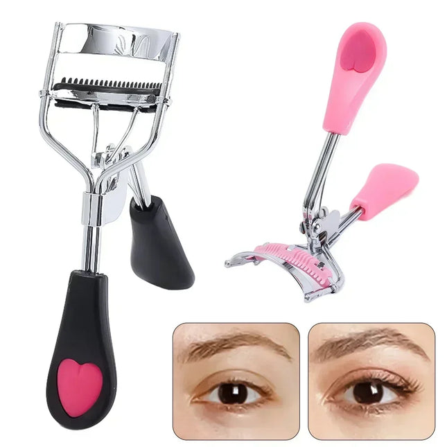 Comb Eyelash Curler Portable Pro With Comb Tweezers Clip by zapcart