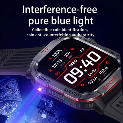 Huawei Xiaomi Military GPS Smartwatch For Men Waterproof by zapcart