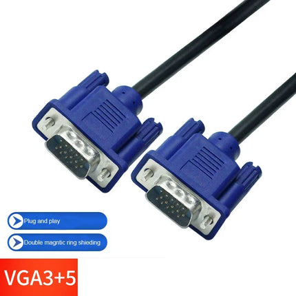 Jiansu VGA Cable Shielded For Monitor TV Projector HD by zapcart