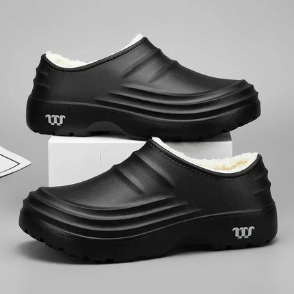 Men Warm Cotton Slippers CN Fujian Indoor Comfort Shoes by zapcart