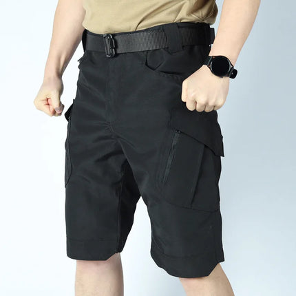 YTJHRGCN Men Tactical Shorts Waterproof Multi Pocket Cargo by zapcart