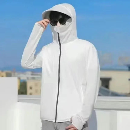 Fujian Men's UV Protection Quick Dry Mesh Jacket Outdoors by zapcart