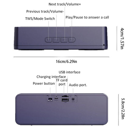 S18 Other Wireless Bluetooth Speaker Portable Outdoor