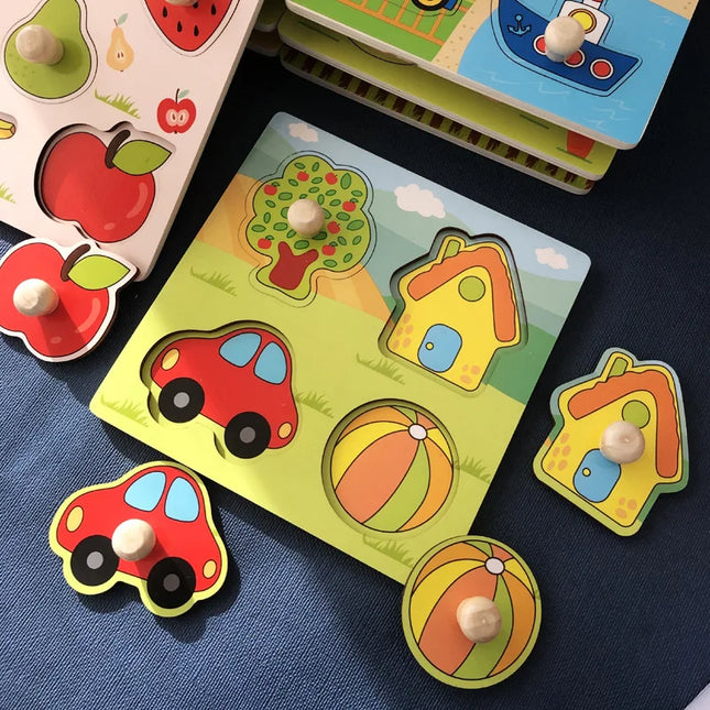 Zapcart Montessori Wooden Toys For Babies Educational