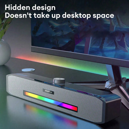 Lenovo TS33 Bluetooth Desk Speaker 360 Immersive Sound by zapcart