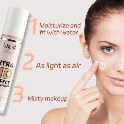 MCD 9 Shade Full Coverage Foundation Natural Matte For All by zapcart