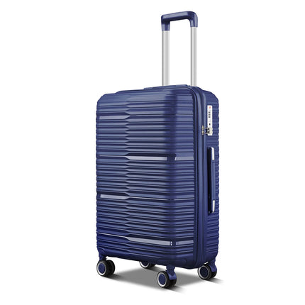 Double Traveller Zipper Luggage 20 24 28 Inch Unisex Wheels by zapcart