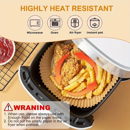 Non Stick Air Fryer Paper Liner For Baking For Home Bakers by zapcart
