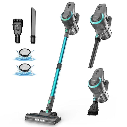 INSE N300 Cordless Vacuum Cleaner 20kPa Suction For Pet Hair by zapcart