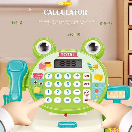 Kids Interactive Electric Cash Register Toy For Learning by zapcart