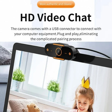 AEVYVKV 1080P HD Webcam Auto Focus With Mic For Video Calls by zapcart