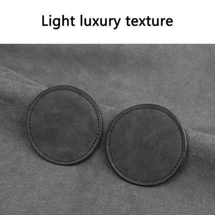 Nissan Suede Cup Holder Mats 2Pcs For Cars Stable Drinks by zapcart