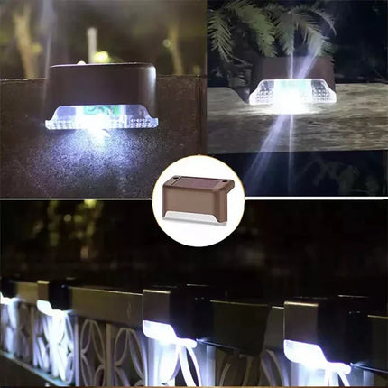 Solar Deck Lights Outdoor Waterproof LED By Super Cheese by zapcart