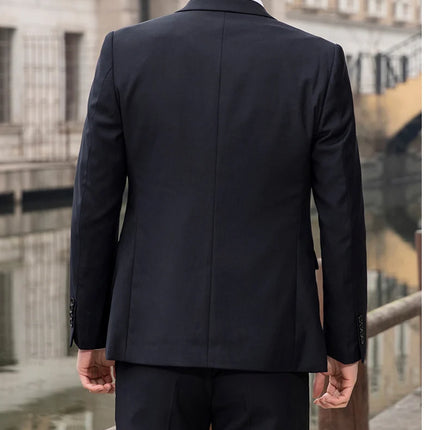 CN Sichuan Mens Premium Slim Fit Wedding Two Piece Set by zapcart