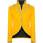 Qj Cinga Mens Halloween Jacket Embroidered Zipper Coat by zapcart