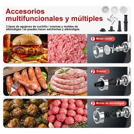 XMSJ Stainless Steel Electric Meat Grinder 700W For Home Use by zapcart