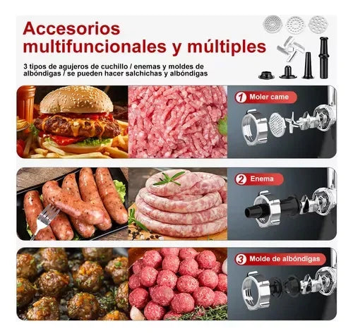 XMSJ Stainless Steel Electric Meat Grinder 700W For Home Use by zapcart