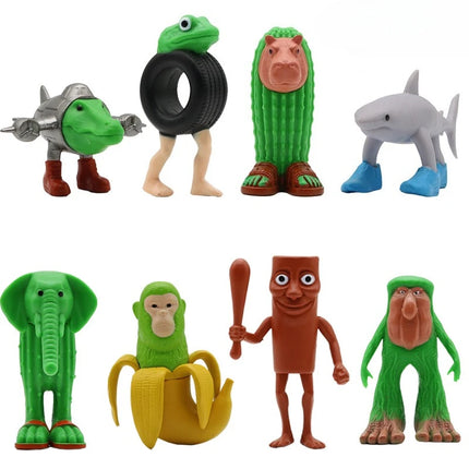 Italian Brainrot Animals 8Pc Action Figures For AI Creators by zapcart