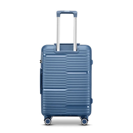 Double Traveller Zipper Luggage 20 24 28 Inch Unisex Wheels by zapcart