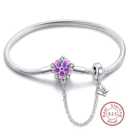 IQMAC Original Sterling Silver 925 Charm Bracelet For Women by zapcart