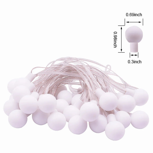 Loamlin WS2812B Vibrant LED Globe String Lights IP67 Decor by zapcart