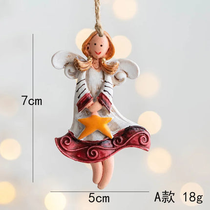 Choice Resin Christmas Ornament Santa Snowman Home Decor by zapcart