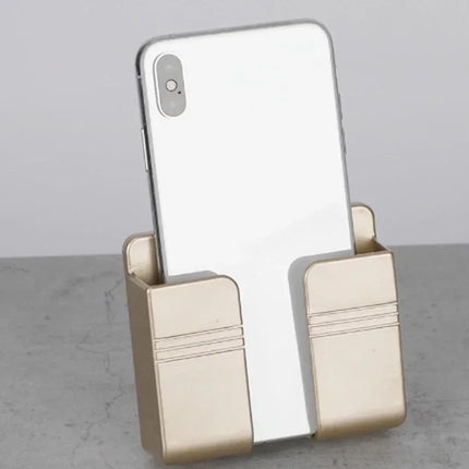VIKEFON Wall Mounted Phone And Remote Holder Storage Box by zapcart