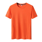 PATELISCN 9XL Quick Dry Plus Size Mens Round Neck T Shirt by zapcart