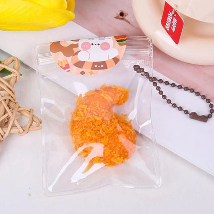 Kids Sensory Bread Crumbs Pinch Toy Slow Rebound Squeeze by zapcart