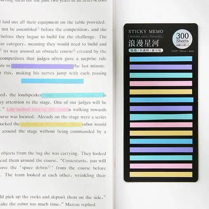 Moonbiffy Waterproof Index Tabs Sticky Notes for Students by zapcart